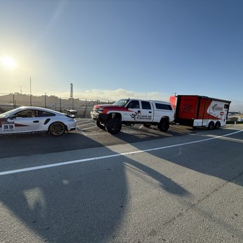 Carbon Khaus - Laguna Seca grid life.   m1cr.com - Vehicle Wraps Near Me - San Luis Obispo, California