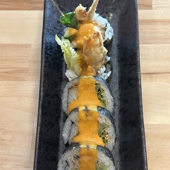 Yellowtail Sushi & Ramen - Caterpillar Roll - Sushi Bars Near Me - Pearland, Texas Yellowtail Sushi & Ramen - Caterpillar Roll - Sushi Bars Near Me - Pearland, Texas