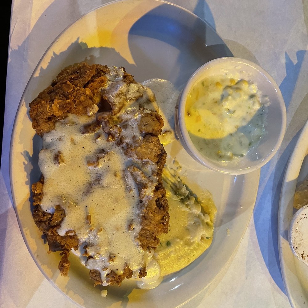 Backwoods - Chicken fried steak - American Near Me - Dublin, Texas