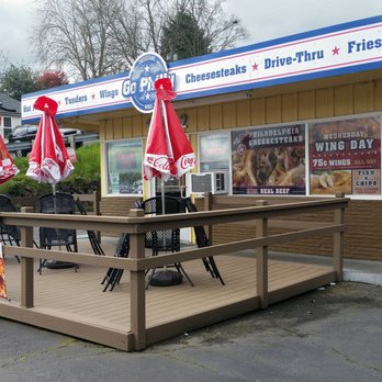 Go Philly - Outdoor seating is always great! - Cheesesteaks Near Me - Tacoma, Washington Go Philly - Outdoor seating is always great! - Cheesesteaks Near Me - Tacoma, Washington