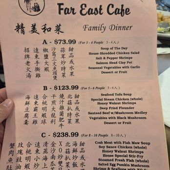 Far East Cafe - New set menu dishes - Chinese Near Me - Sacramento, California Far East Cafe - New set menu dishes - Chinese Near Me - Sacramento, California