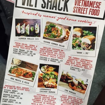 Viet Shack - Menu - Vietnamese Near Me - Manchester, XGM