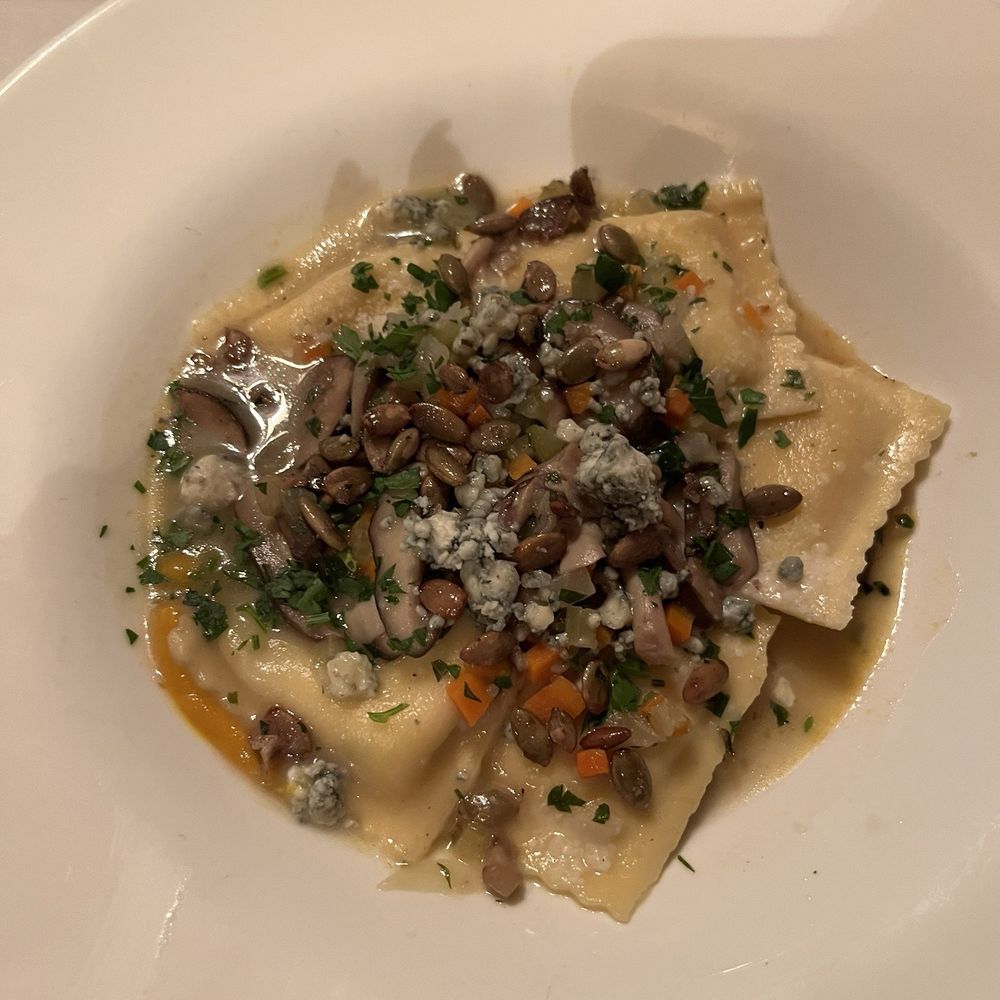 Muse Restaurant & Wine Bar - Pumpkin ravioli - Italian Near Me - Charleston, South Carolina Muse Restaurant & Wine Bar - Pumpkin ravioli - Italian Near Me - Charleston, South Carolina