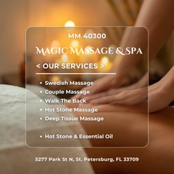 Magic Massage & Spa - Check out our services and benefits