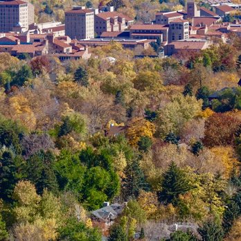 City of Boulder - CU campus from midway up Flagstaff. - Municipality Near Me - Boulder, Colorado