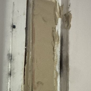 MTS Contractors - poorly repaired door jamb - Plumbing Near Me - Palmyra, Virginia