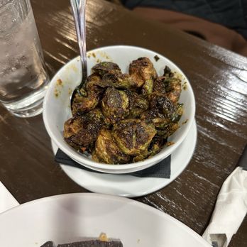 Mezcal Tequila Cocina - Fried Brussel sprouts - New Mexican Cuisine Near Me - Cedar Rapids, Iowa