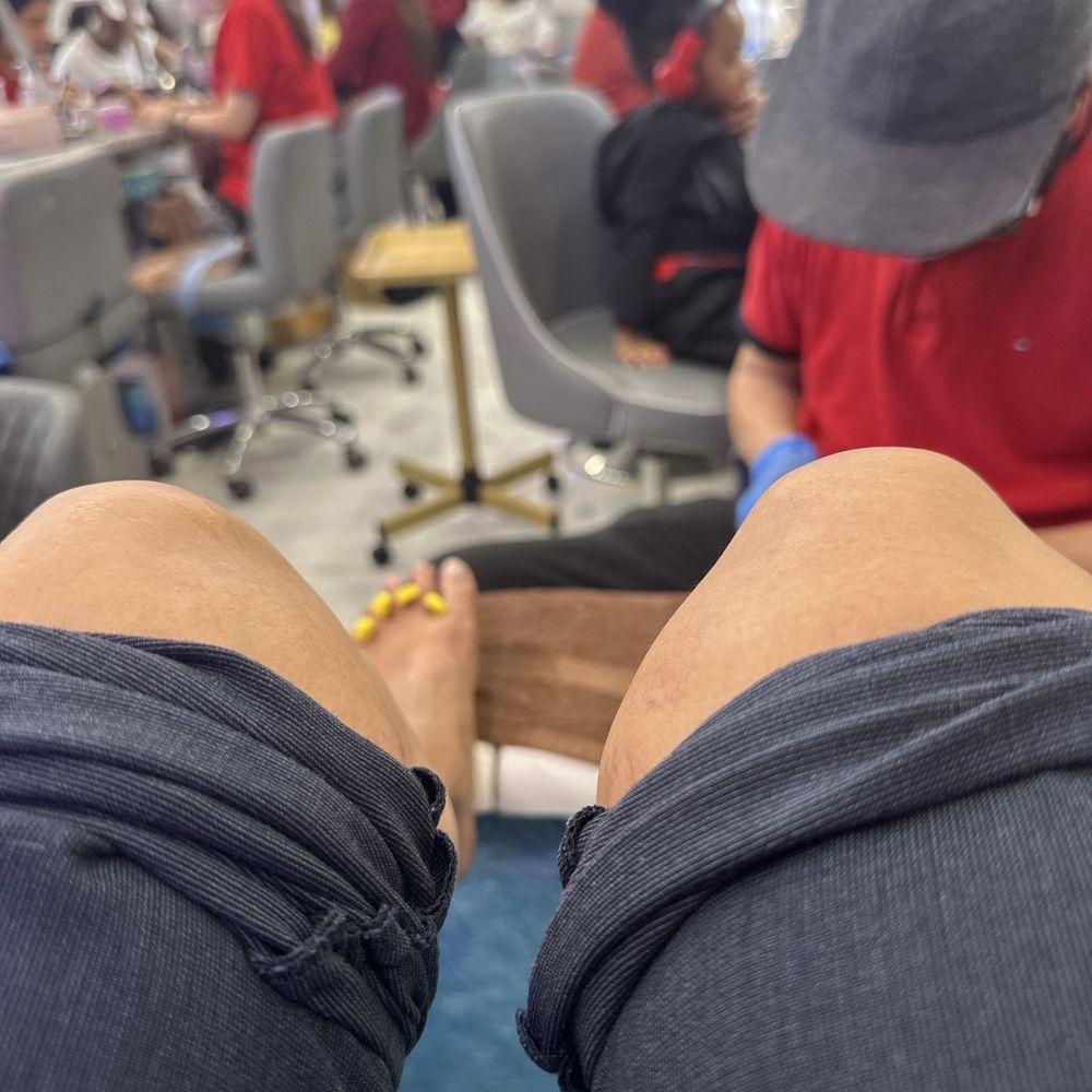 Allure Nails Spa - Getting my feet done. - Nail Salons Near Me - Capitol Heights, Maryland