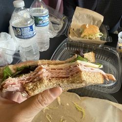 Preston Eatery - Ham and Swiss sandwich