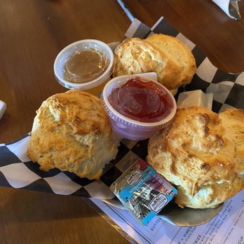 Biscuits and Bourbon - 3 biscuits - New American Near Me - Henderson, Nevada