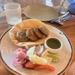 Chicken chapli kebab