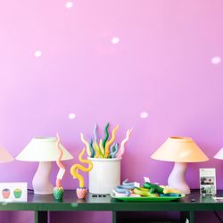 Loohoo - Cute 3D-printed lamps from San Diego and beautiful squiggly candles from Saskatchewan!