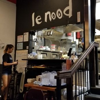 Menya le Nood - Kitchen and counter - Ramen Near Me - Honolulu, Hawaii Menya le Nood - Kitchen and counter - Ramen Near Me - Honolulu, Hawaii