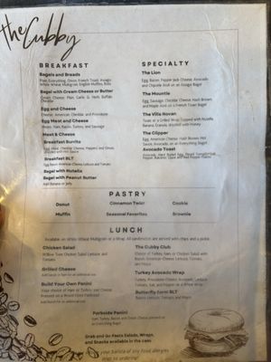 Menu photo 2 The Coffee Cubby Manville, RI