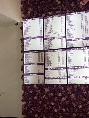 Menu photo 1 Kaffeinated Crepes & Coffee San Antonio, TX Menu photo 1 Kaffeinated Crepes & Coffee San Antonio, TX
