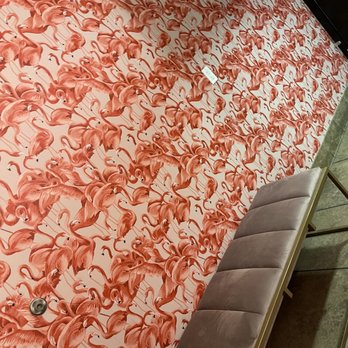 TASTE! Craft Eatery - Paso Robles - The notorious flamingo bathroom wallpaper - Salad Near Me - Paso Robles, California TASTE! Craft Eatery - Paso Robles - The notorious flamingo bathroom wallpaper - Salad Near Me - Paso Robles, California