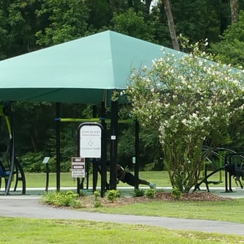 GOAT ISLAND PARK - Fitness area - Parks Near Me - Cramerton, North Carolina