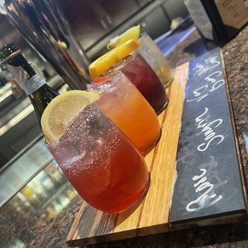 BJ's Restaurant & Brewhouse - Sangria Flight - New American Near Me - Palmdale, California BJ's Restaurant & Brewhouse - Sangria Flight - New American Near Me - Palmdale, California
