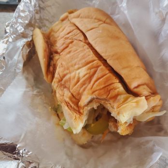 Negril - Mitchellville - Snapper sandwich! It's missing a bite - Caribbean Near Me - Bowie, Maryland Negril - Mitchellville - Snapper sandwich! It's missing a bite - Caribbean Near Me - Bowie, Maryland