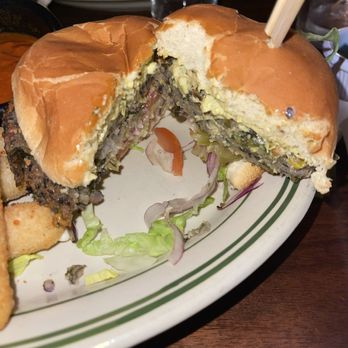 The Daily Tavern - White bean and quinoa burger - New American Near Me - Charlotte, North Carolina