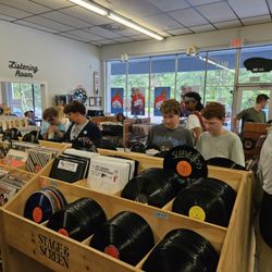 Curious Collections Vinyl Records & More - Interior