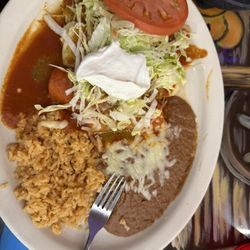 Los Patios - Brenda's enchiladas.