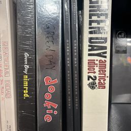 Green Day special collections I took a photo of for my best friend, a huge Green Day fan! Green Day special collections I took a photo of for my best friend, a huge Green Day fan!