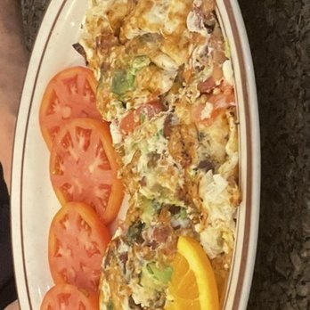 Blue Bay Diner - Egg whites w sausage with a side of sliced tomatoes. - Diners Near Me - Oakland Gardens, New York