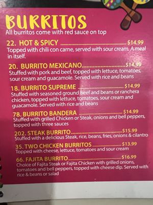 Menu photo 1 La Rumba Defuniak Springs, FL