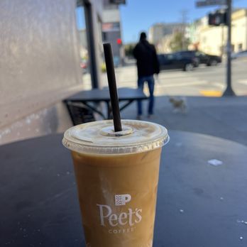 Peet's Coffee - 8/12/24 Ice coffee, outdoor seating - Coffee & Tea Near Me - San Francisco, California Peet's Coffee - 8/12/24 Ice coffee, outdoor seating - Coffee & Tea Near Me - San Francisco, California