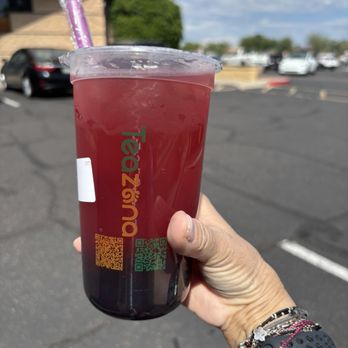 Teazona Dumpling & Noodle Asian Kitchen - Strawberry infused tea with boba - Coffee & Tea Near Me - Phoenix, Arizona Teazona Dumpling & Noodle Asian Kitchen - Strawberry infused tea with boba - Coffee & Tea Near Me - Phoenix, Arizona