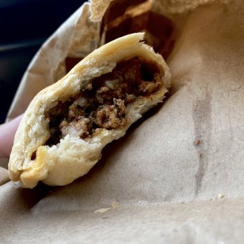 Rosi's Alfajores - Soggy chicken empanada :( - Desserts Near Me - Daly City, California
