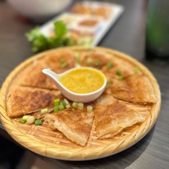 Thai Halal Bistro - Roti with curry - some of the best roti I've ever had, by far - Thai Near Me - Missouri City, Texas Thai Halal Bistro - Roti with curry - some of the best roti I've ever had, by far - Thai Near Me - Missouri City, Texas