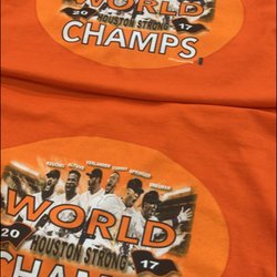CSP Contract Screen Printing - Great print for the Houston Astros