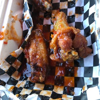 Stewart&Grub - What's left of our Sweet Thai Chilli wings - Chicken Wings Near Me - Downey, California