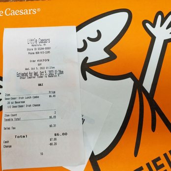 Little Caesars - Lunch Combo Deal is DEALAGES! Just $6.80 w/tax, and it comes with a drink! - Pizza Near Me - Honolulu, Hawaii