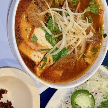 DiLac Vegetarian Cuisine - 19. Hot n' Spicy Beef & Pork Noodle Soup - Vietnamese Near Me - San Jose, California DiLac Vegetarian Cuisine - 19. Hot n' Spicy Beef & Pork Noodle Soup - Vietnamese Near Me - San Jose, California