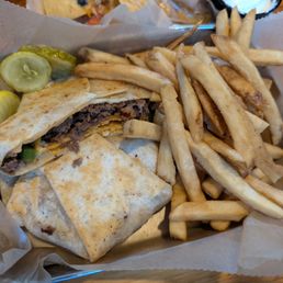 Beef crunch wrap Beef crunch wrap