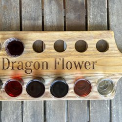 Dragon Flower Winery - Tasting flight