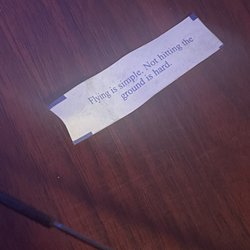 Jin's Buffet - Fortune cookie