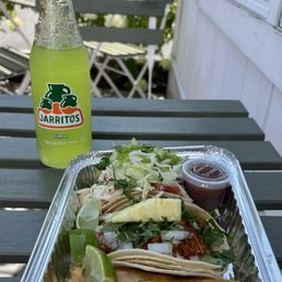 Shrimp, Fish and Al Pastor (and a Jarritos!) What more do you want? Shrimp, Fish and Al Pastor (and a Jarritos!) What more do you want?