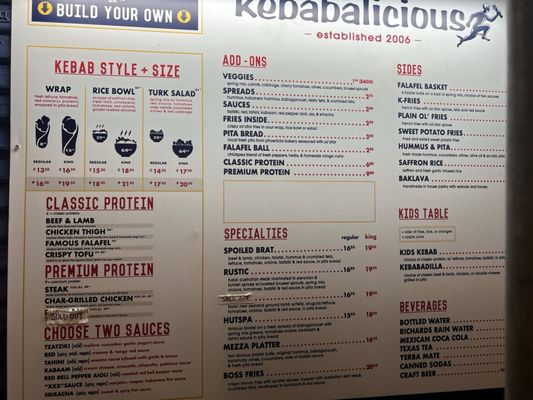 Menu photo 3 Kebabalicious Austin, TX