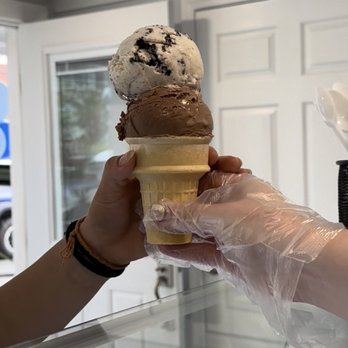 Sweet Tide - Double Scoop in a cone - Ice Cream & Frozen Yogurt Near Me - Rockport, Massachusetts Sweet Tide - Double Scoop in a cone - Ice Cream & Frozen Yogurt Near Me - Rockport, Massachusetts