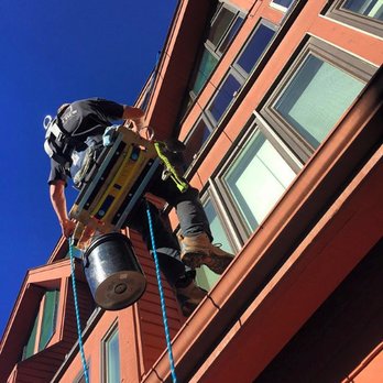 Better View Professional Window Cleaning - Trusting the ropes - Window Washing Near Me - Park City, Utah Better View Professional Window Cleaning - Trusting the ropes - Window Washing Near Me - Park City, Utah