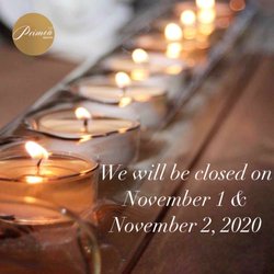 Primea Dental - In observance of All Saint's Day and All Soul's Day, our clinic will be closed.