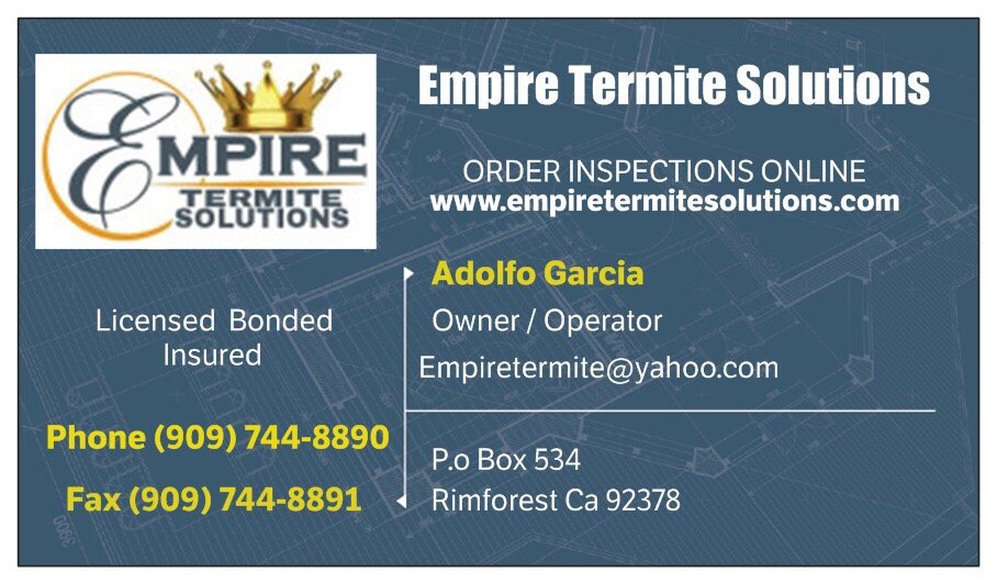 EMPIRE TERMITE SOLUTIONS Updated September 2024 12 Reviews Lake