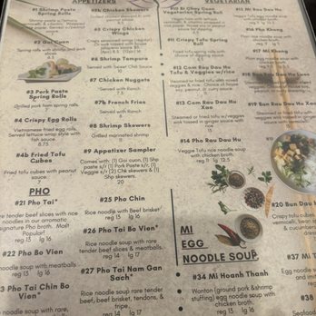 Miss Saigon - Menu - Vietnamese Near Me - Tucson, Arizona