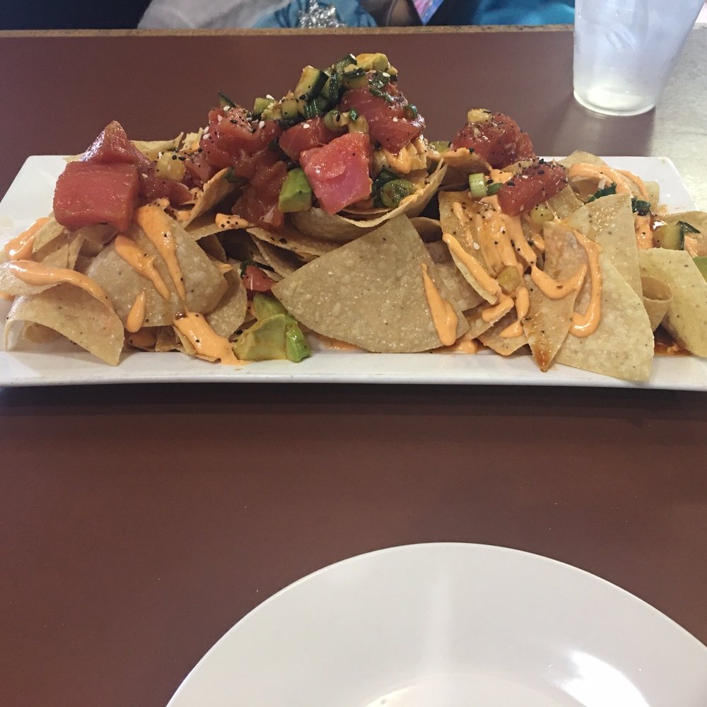 The Upper Room Kitchen - Poke nachos - New American Near Me - Tracy, California The Upper Room Kitchen - Poke nachos - New American Near Me - Tracy, California