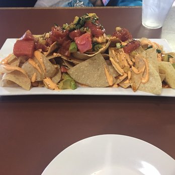 The Upper Room Kitchen - Poke nachos - Salad Near Me - Tracy, California