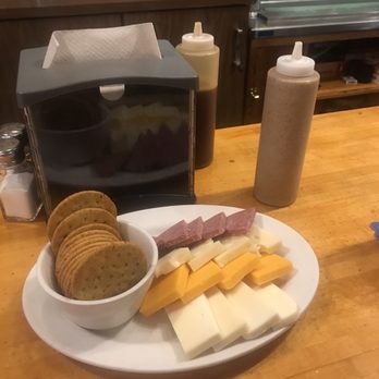 Baumgartner's Cheese Store & Tavern - Small cheese plate - Cheese Shops Near Me - Monroe, Wisconsin Baumgartner's Cheese Store & Tavern - Small cheese plate - Cheese Shops Near Me - Monroe, Wisconsin